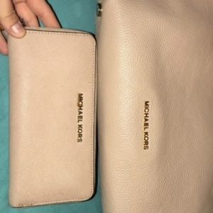 Micheal Kors purse with matching M.K. wallet